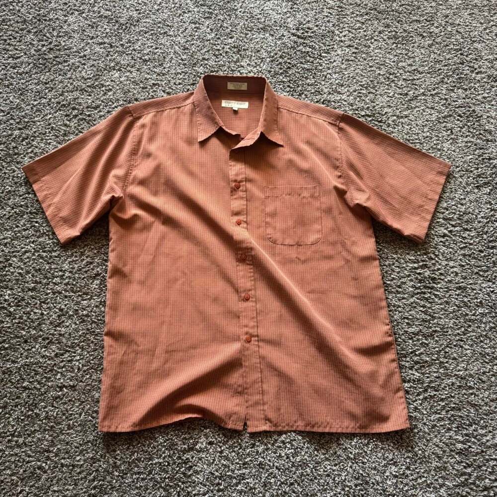 Eighty Eight USA Vintage Rayon Blend Boxy Micro Check Shirt